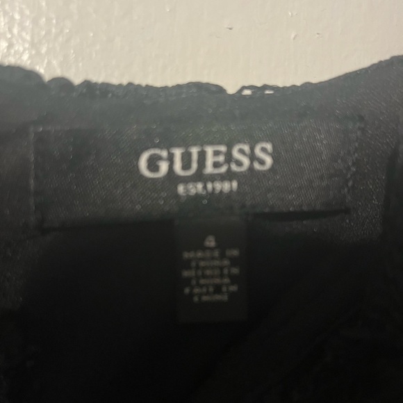 GUESS black lace cocktail dress, worn once for a work event - Picture 4 of 4